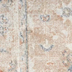 Sage Distressed Medallion Washable Area Rug, 5x7