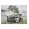 Sage Flower Truck Canvas Art Print, 40x30 in.