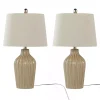 Sand Rockwell Table Lamps, Set of 2