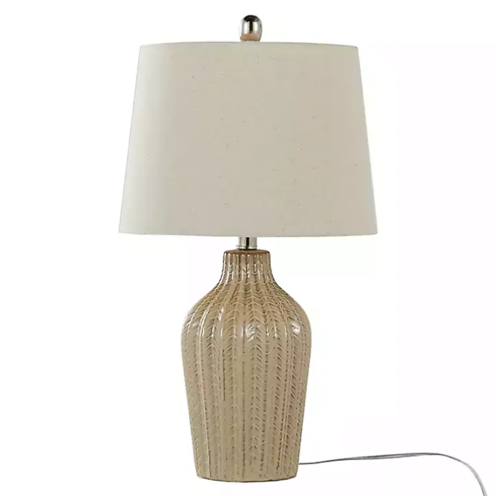 Sand Rockwell Table Lamps, Set of 2