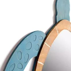 Sea Turtle Wood Wall Mirror
