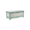 Seafoam Green Shabby Chic Storage Bench