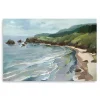 Seaside Cliffs Giclee Canvas Art Print, 60x40 in.