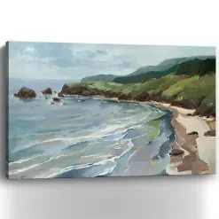 Seaside Cliffs Giclee Canvas Art Print, 60x40 in.