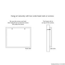 Seaweed Plants Framed Canvas Art Prints, Set of 2