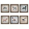 Sentimental Dogs Framed Art Prints, Set of 6