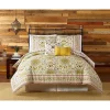 Shyla Yellow Vinework King 5-pc. Comforter Set