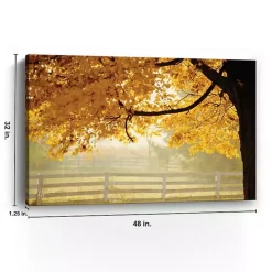 Silence is Golden Canvas Art Print, 48x32 in.