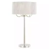 Silver Metal Lila Table Lamp