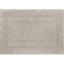 Silver Reversible Cotton Bath Mat, 45 in.