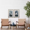 Simple Egret 2-pc. Framed Wall Art Set
