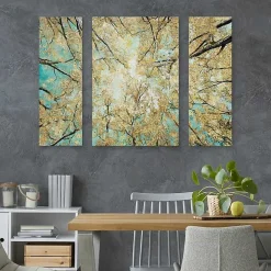 Sky High Canvas Art Prints, Set of 3