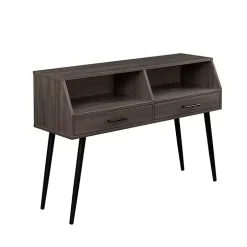 Slate Gray 2-Drawer Henry Console Table