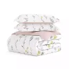 Soft Floral Reversible 2-pc. Twin Duvet Cover Set