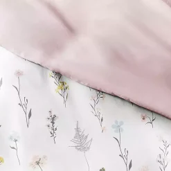 Soft Floral Reversible 2-pc. Twin Duvet Cover Set