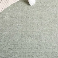 Solid Sage Green Revive Area Rug, 5x7