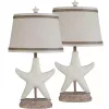 Starfish Table Lamps, Set of 2