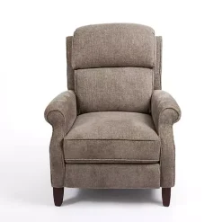 Stone Handwoven Upholstered Recliner