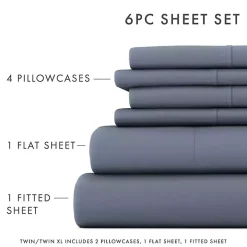 Stone Ultra Soft 6-pc. Full Sheet Set
