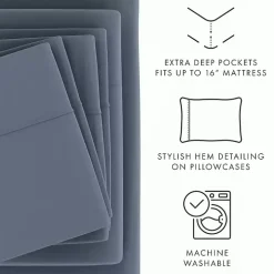 Stone Ultra Soft 6-pc. Full Sheet Set