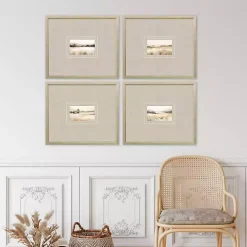 Subtle Landscapes Framed Art Prints, Set of 4