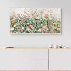 Summer Field Framed Canvas Art Print