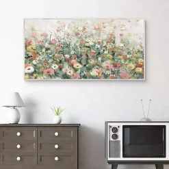 Summer Field Framed Canvas Art Print