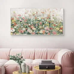 Summer Field Framed Canvas Art Print