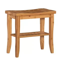 Sumter Bamboo Bathroom Stool