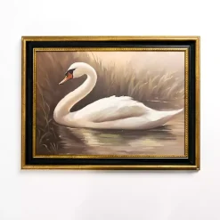 Swan Lake Framed Art Print