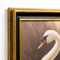 Swan Lake Framed Art Print
