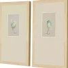 Sweet Chickadees Framed Art Prints, Set of 2