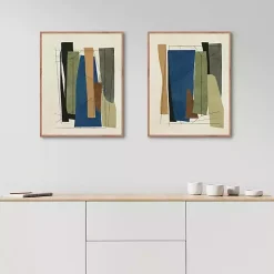 Synch Abstract 2-pc. Framed Canvas Art Set