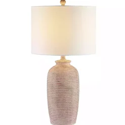 Tan Textured Kensin Table Lamp