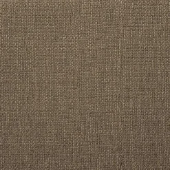 Tan Upholstered Eliza Round Storage Ottoman