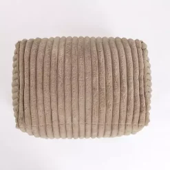 Taupe Comfy Foam Lounge Ottoman