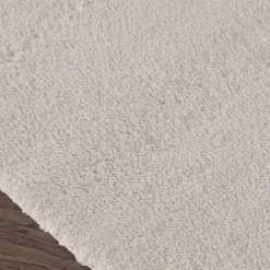 Taupe Marshmallow Contour Bath Mat, 24 in.