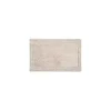 Taupe Tufted Reversible Cotton Bath Mat, 34 in.
