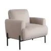 Taupe Velvet Upholstered Knox Accent Chair