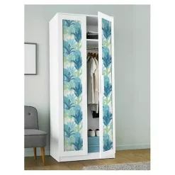 Teal Bohoemian Jungle Peel & Stick Wallpaper