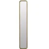 Thin Gold Metal Wall Mirror