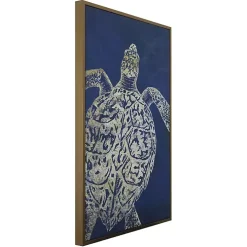 Turtle Sea Creature Framed Art Print