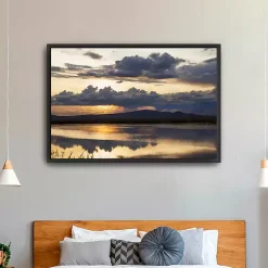 Twilight Symphony Framed Giclee Canvas Art Print