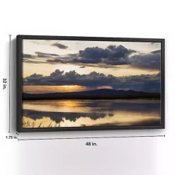 Twilight Symphony Framed Giclee Canvas Art Print