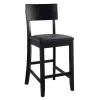 Tyler Vinyl Seat Black Counter Stool