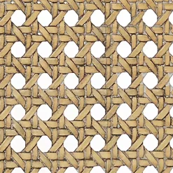 Upholstered Cane Martha Stewart Isla Bench