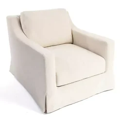 Upholstered Weekend Swivel Accent Chair
