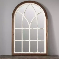 Vail Two-Tone Arch Wall Mirror