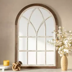 Vail Two-Tone Arch Wall Mirror