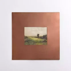 Valley Views Metal Framed Art Print